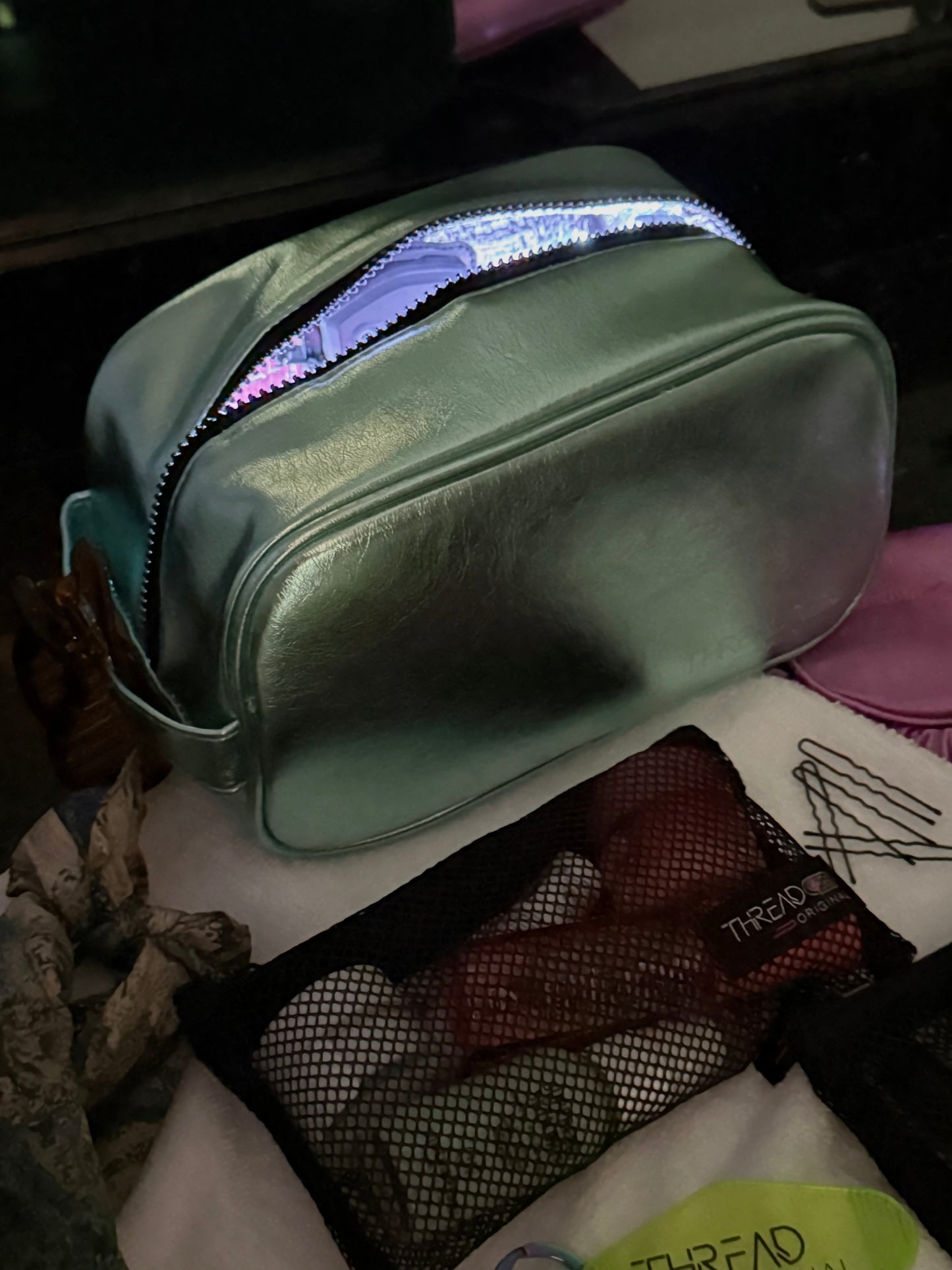 AURORA LIGHT UP BAG - MINT