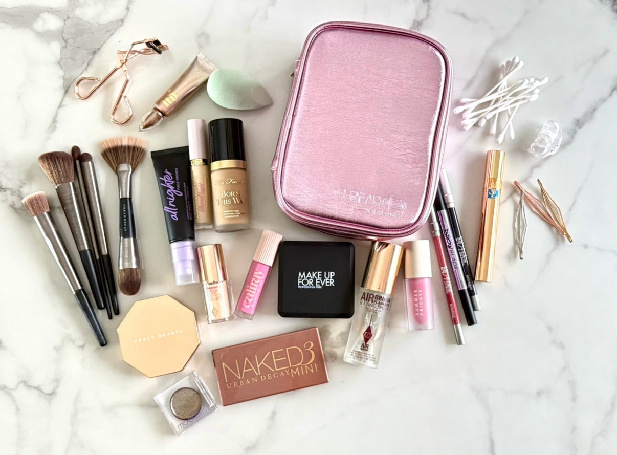 NOVA TRAVEL MAKEUP ORGANIZER - PINK