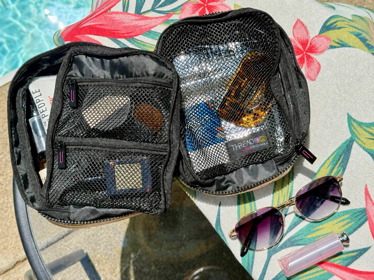 Nova Travel Makeup Organizer Case - Fizz