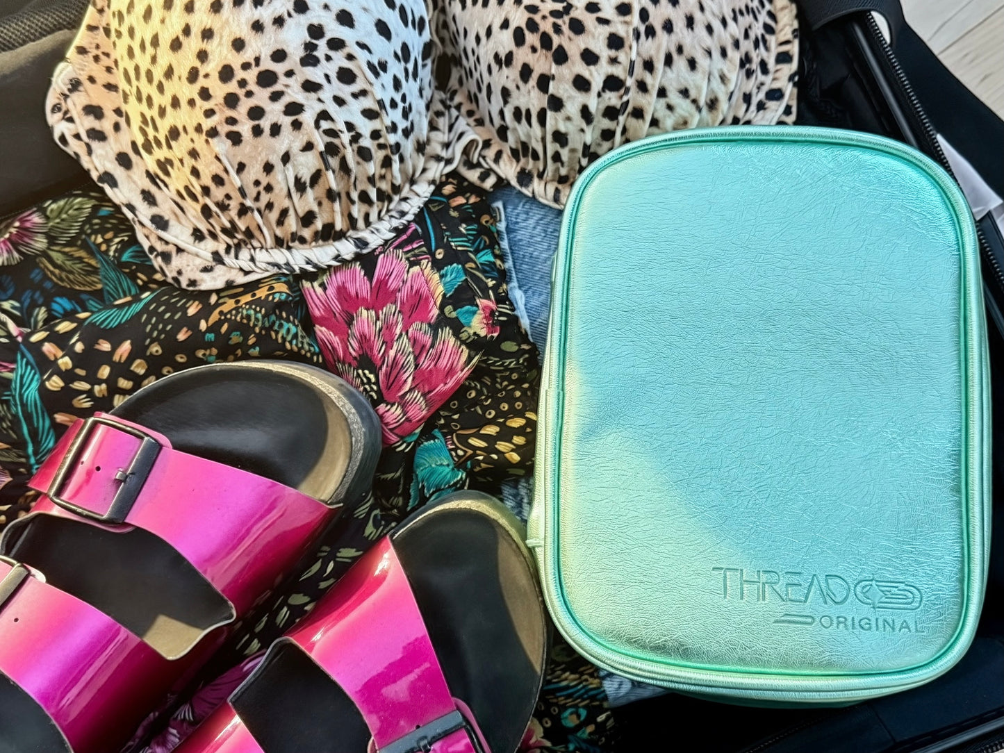 NOVA TRAVEL MAKEUP ORGANIZER - MINT
