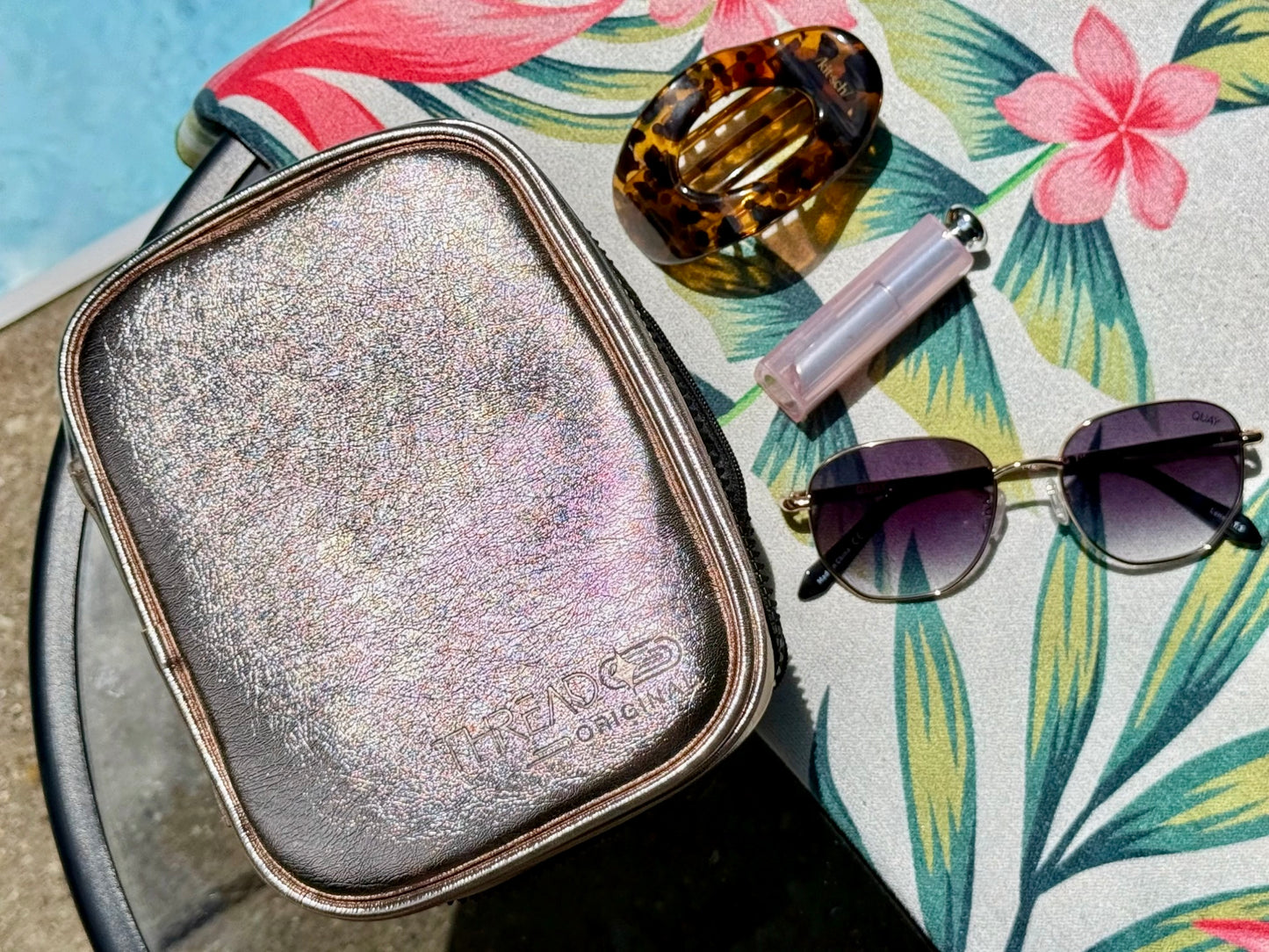 Nova Travel Makeup Organizer Case - Fizz