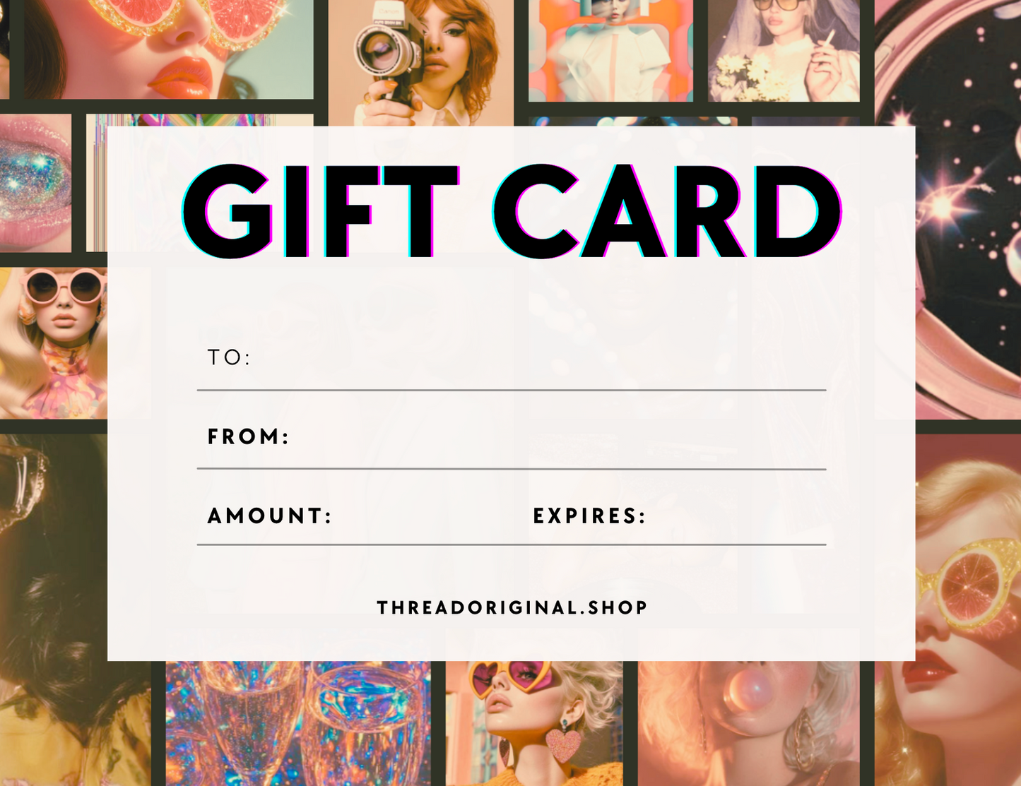 THREAD ORIGINAL GIFT CARD